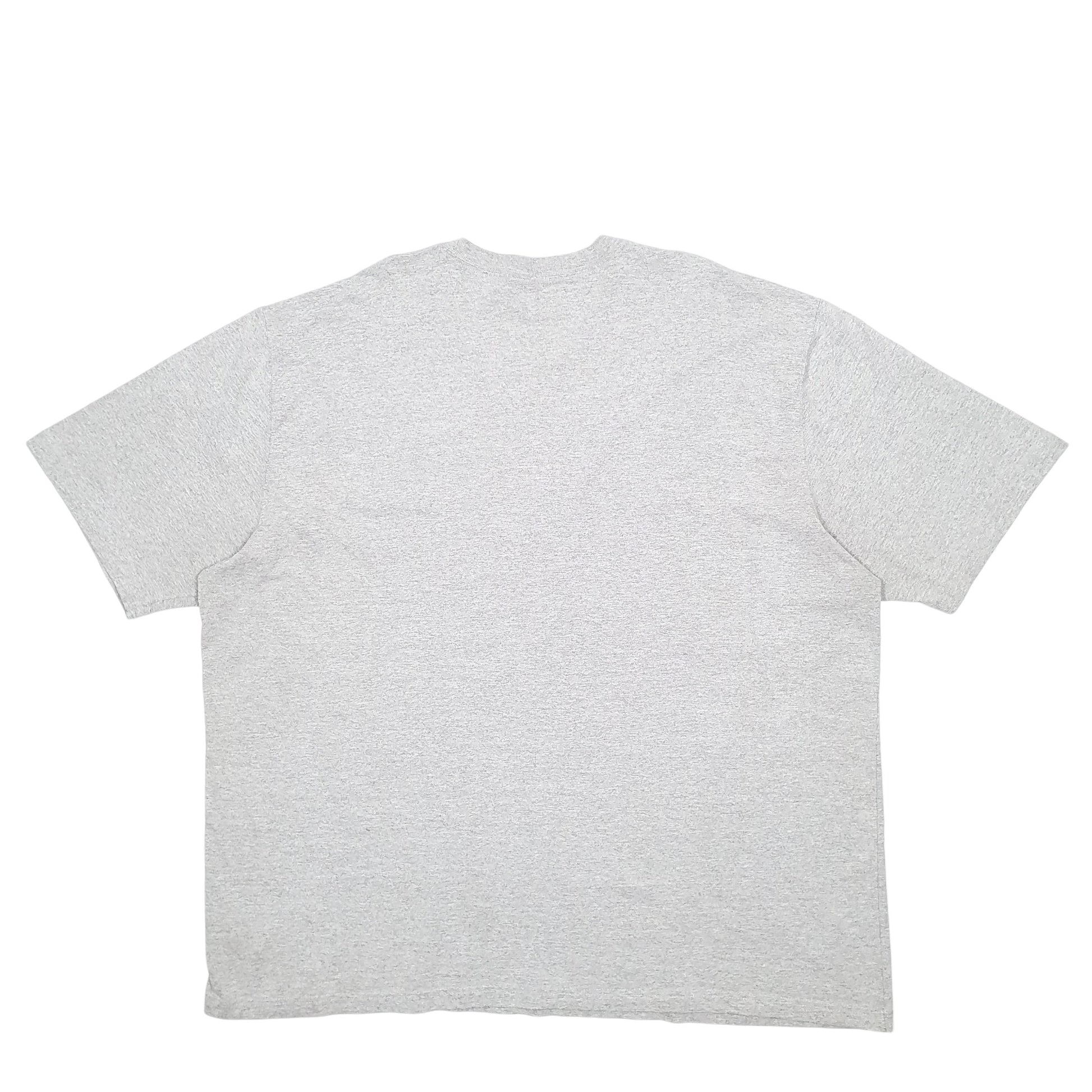 Mens Grey Carhartt Spellout Short Sleeve T Shirt