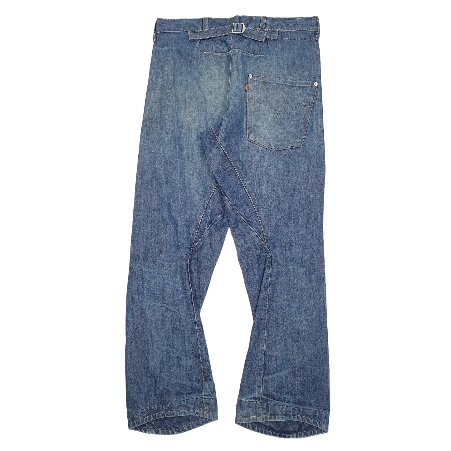 Mens Blue Levis Buckleback Twisted Casual JeansW32 L32