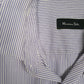 Mens White Massimo Dutti  Long Sleeve Shirt