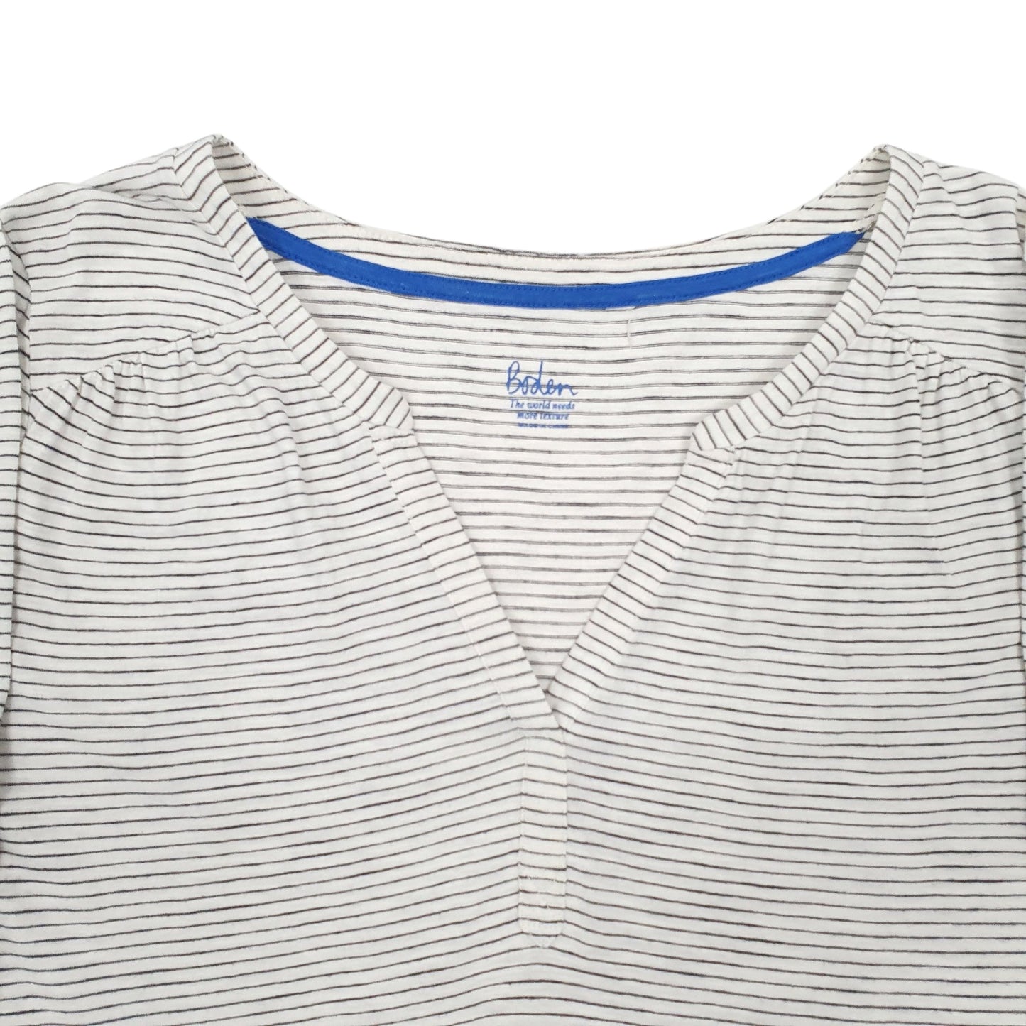Womens White Boden  Long Sleeve T Shirt
