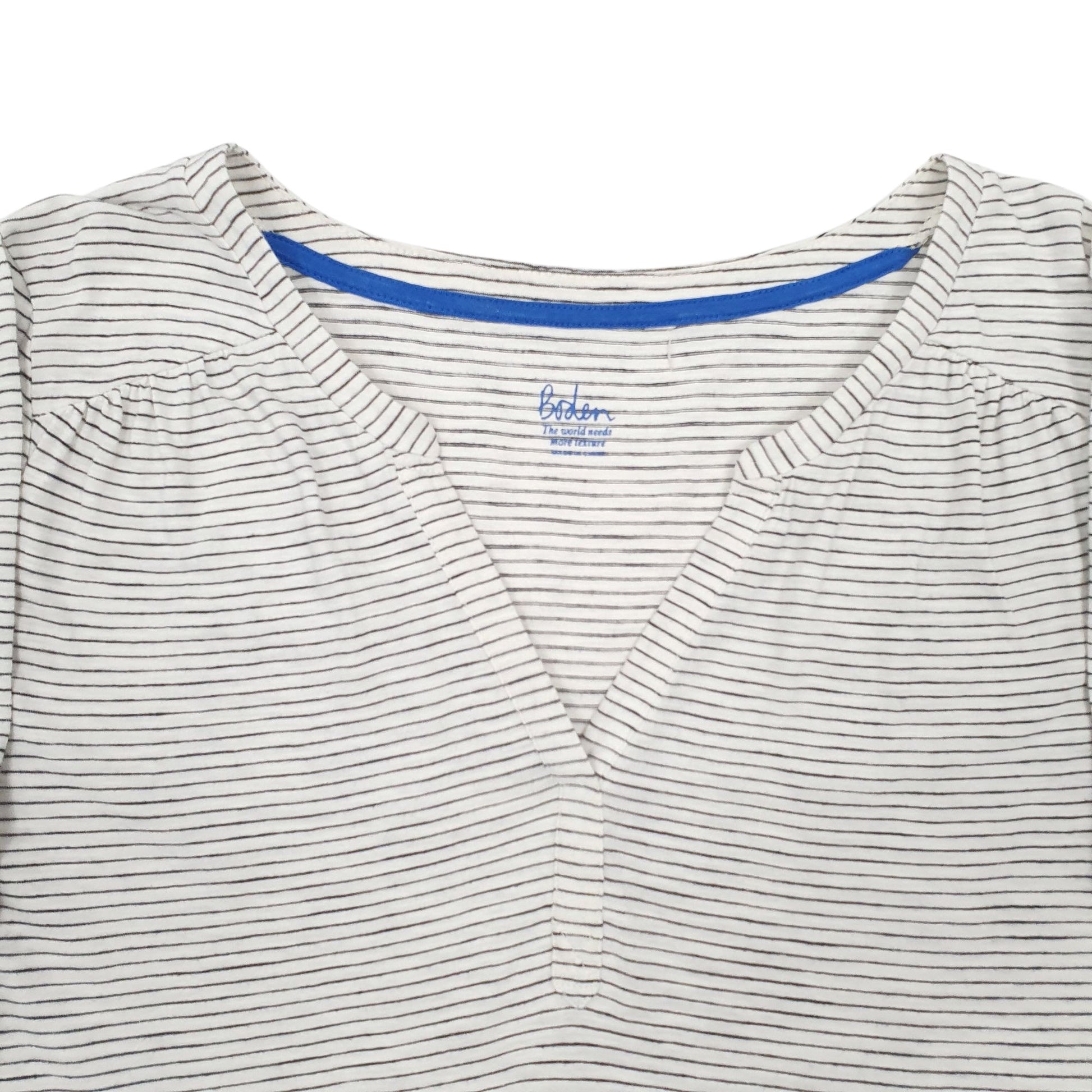 Womens White Boden  Long Sleeve T Shirt