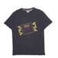 Mens Black Fila Spellout Short Sleeve T Shirt