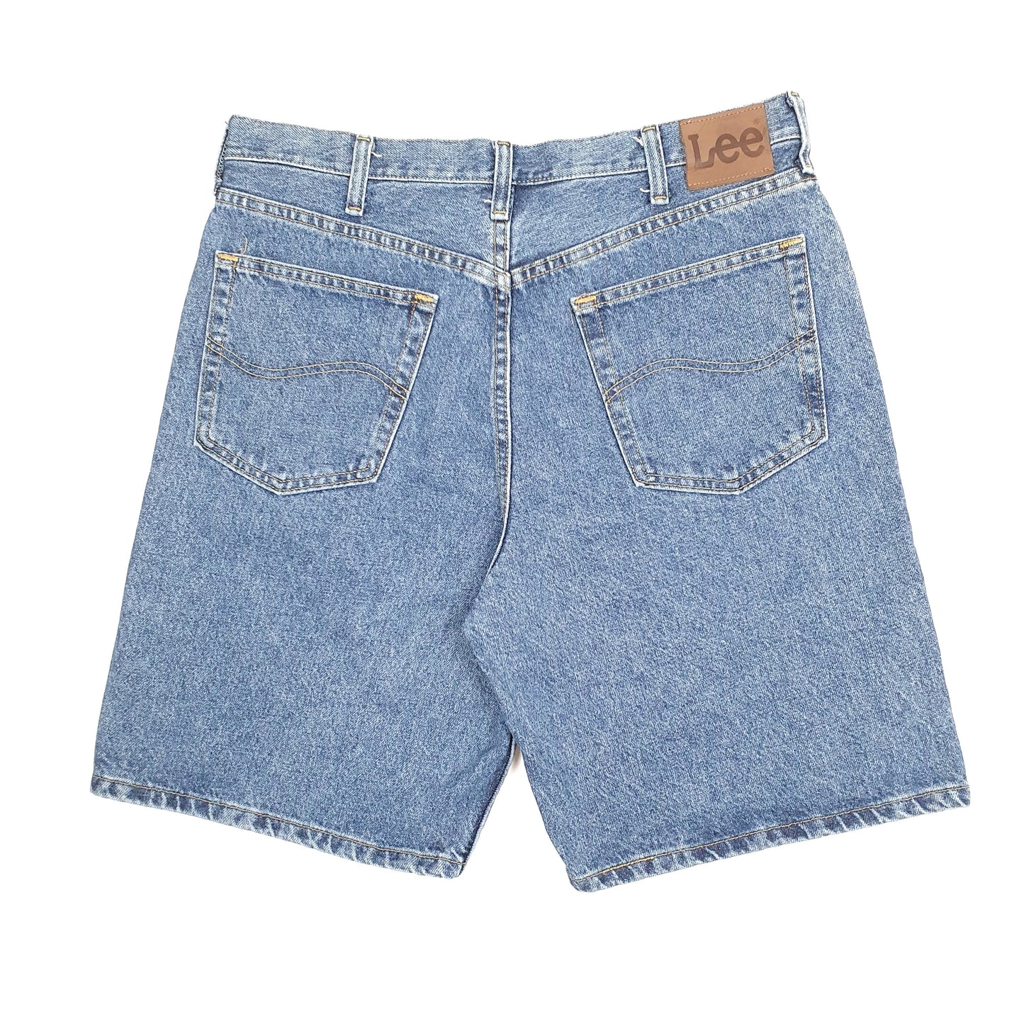 Mens Blue Lee Vintage 1990s Denim Shorts