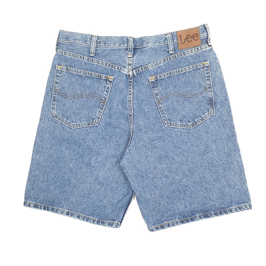 Mens Blue Lee Vintage 1990s Denim Shorts