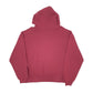 Mens Burgundy Russell Athletic Vintage 1990s Puget Sound USA College Hoodie Jumper