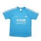 Mens Blue Adidas  Short Sleeve T Shirt