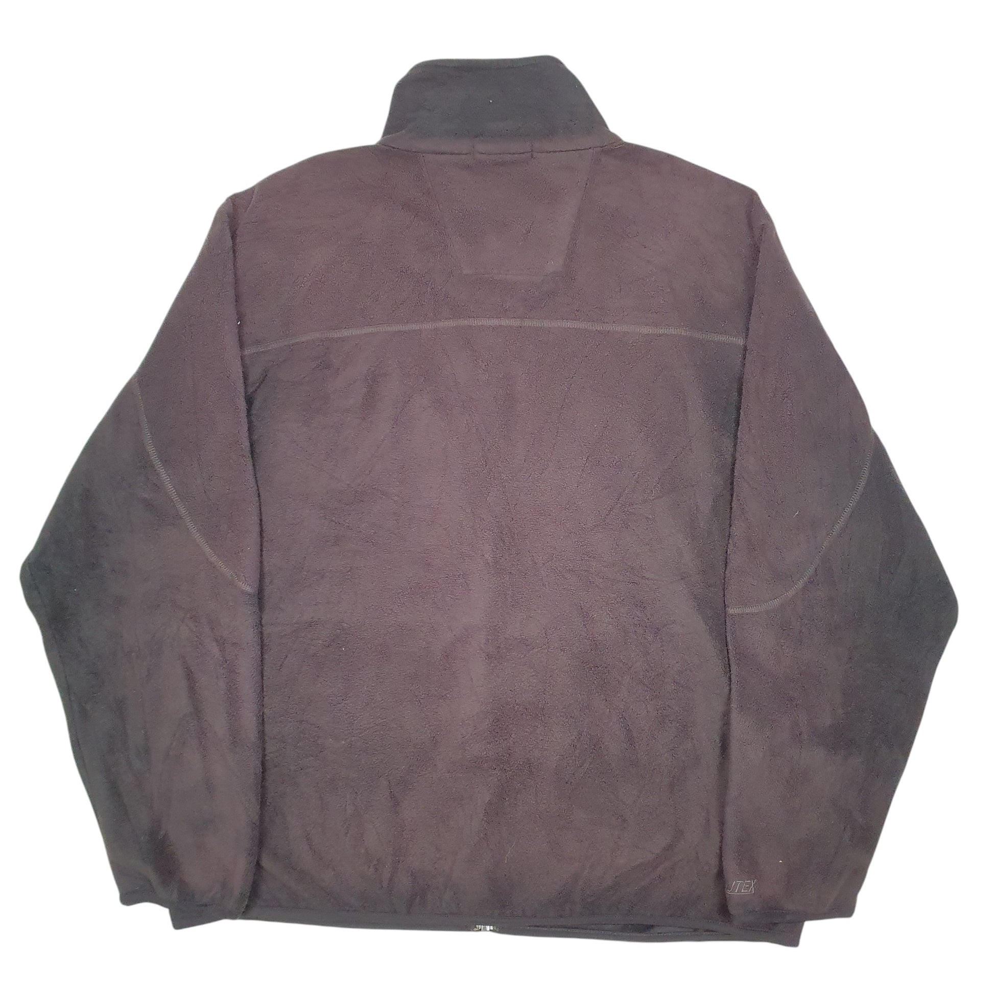 Mens Brown Nautica  Full Zip Jumper