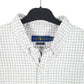 Mens Grey Ralph Lauren Oxford Long Sleeve Shirt