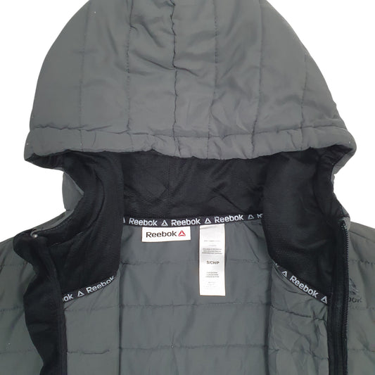 Mens Grey Reebok  Full Zip Jumper