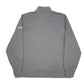 Mens Grey Carhartt Workwear Myers Building Specialist Timberlake Cabinetry Quarter Zip Jumper