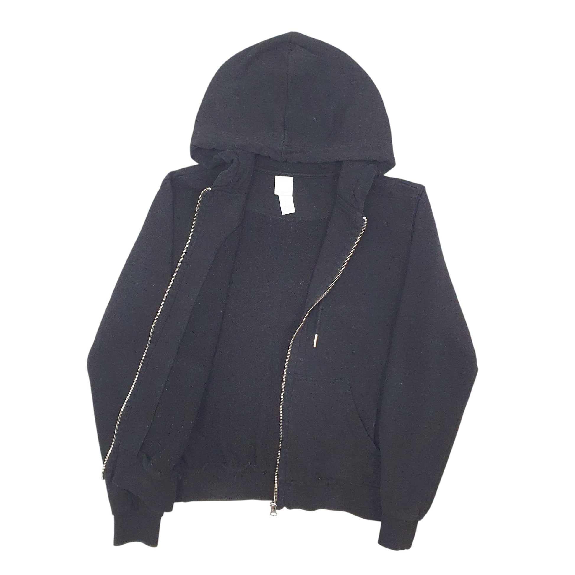 Womens Black H&M  Full Zip Jumper