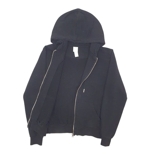 Womens Black H&M  Full Zip Jumper