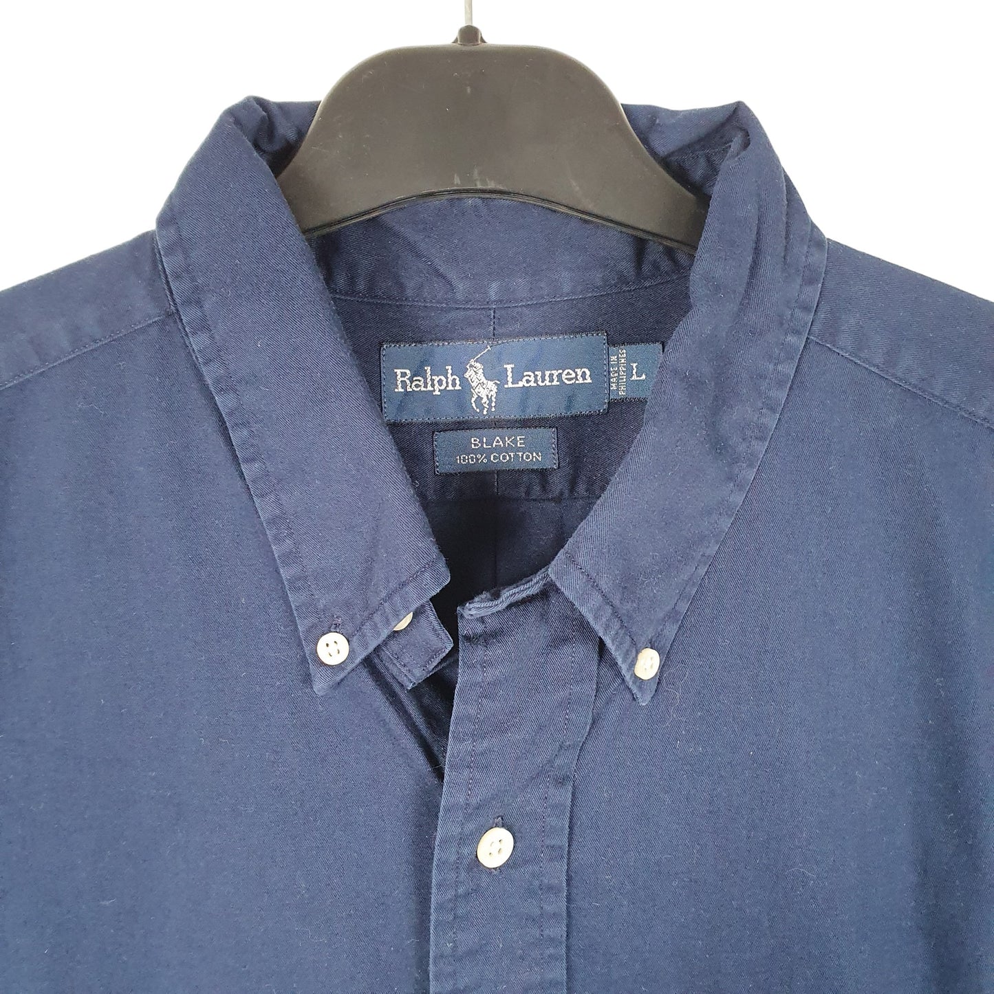 Mens Navy Ralph Lauren  Long Sleeve Shirt