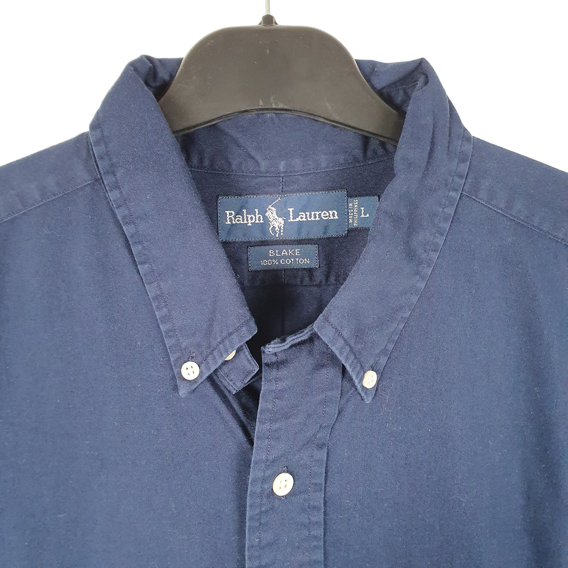 Mens Navy Ralph Lauren  Long Sleeve Shirt