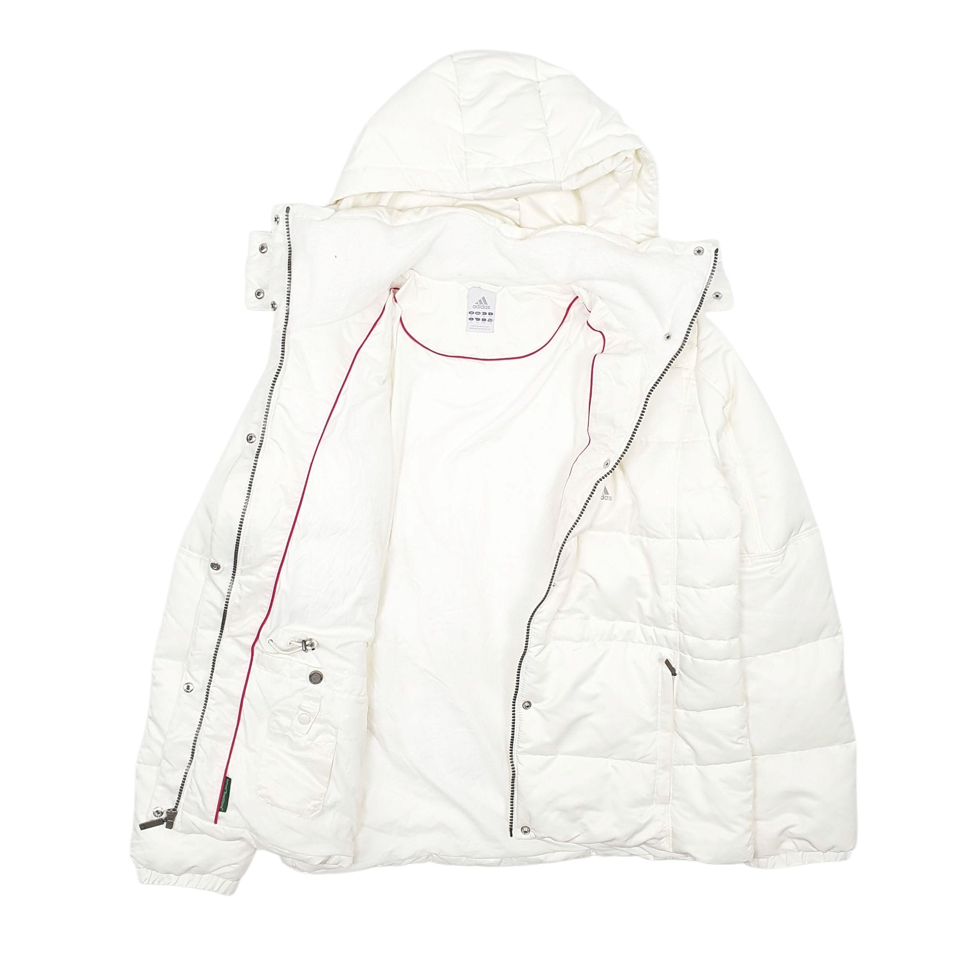 Womens Cream Adidas   Coat