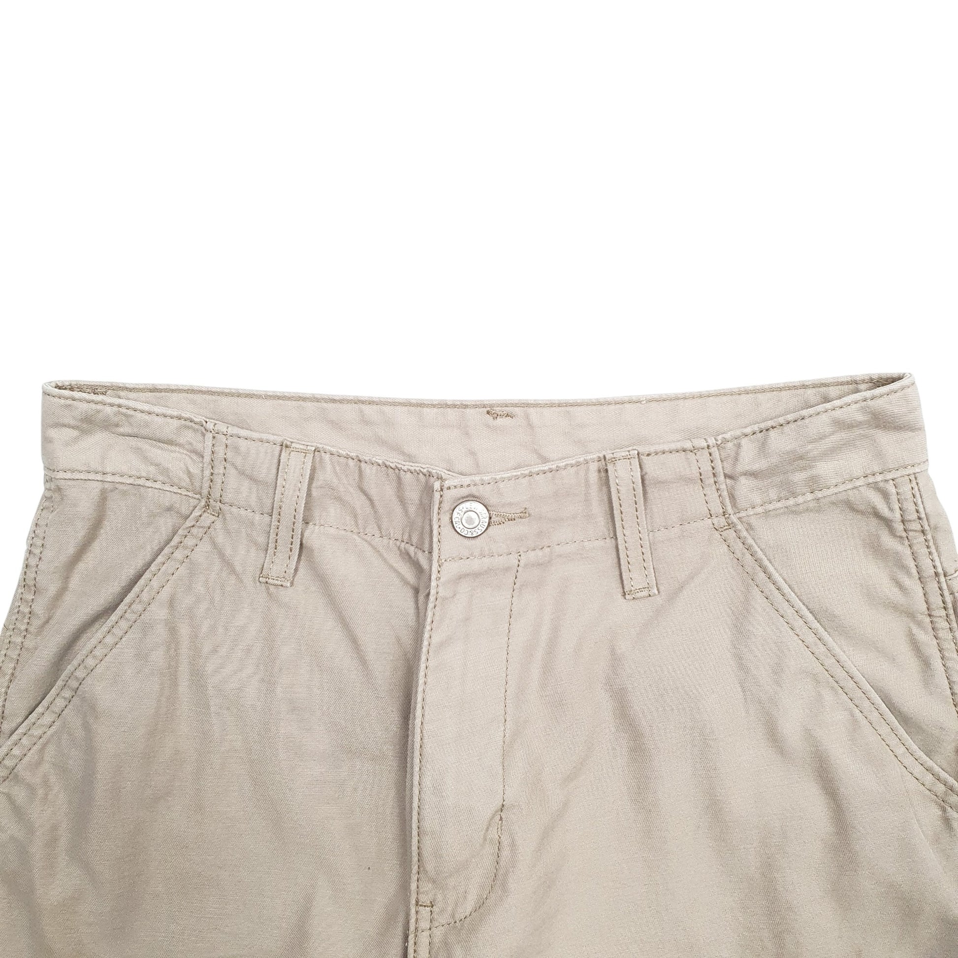 Mens Beige Levis  Cargo Shorts