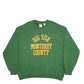 Mens Green Levis Big Sur Monterey County Spellout Gold Tab Crewneck Jumper