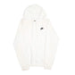 Mens White Nike  Hoodie Jumper