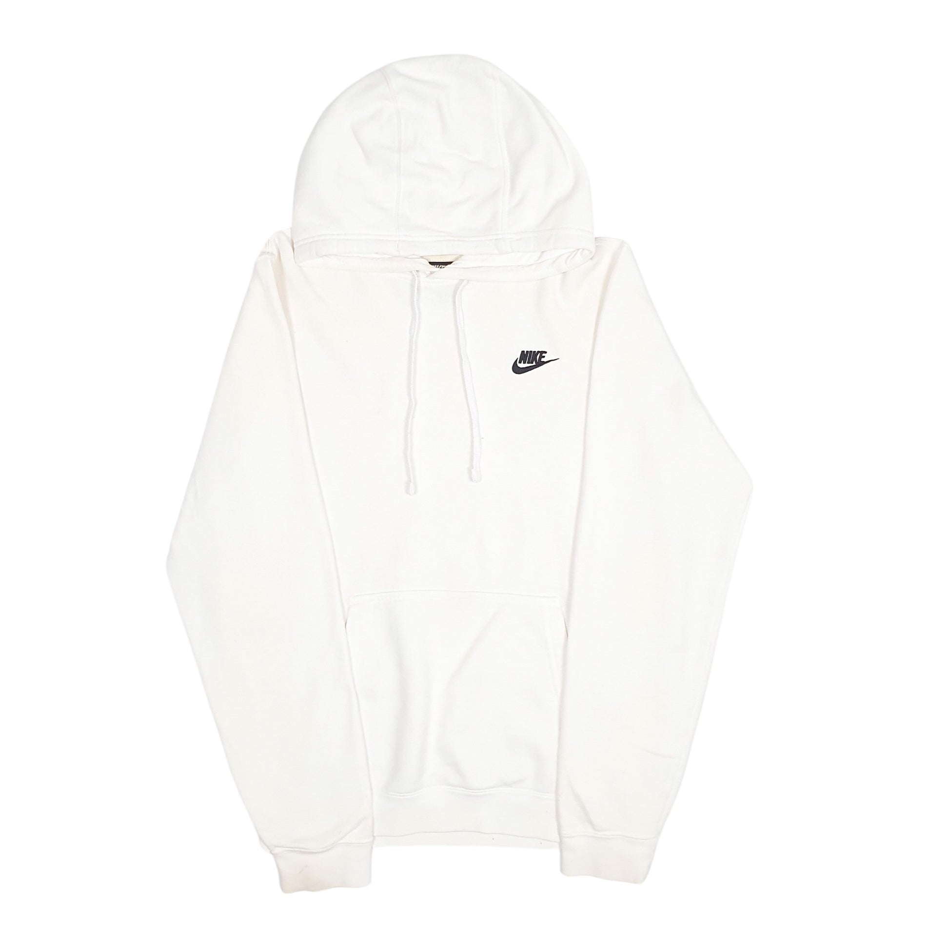 Mens Nike White Hoodie Jumper S – Bundl Clothing - Main Image