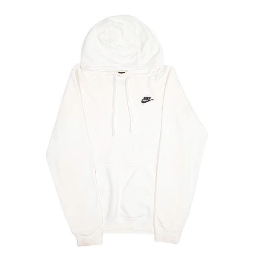 Mens White Nike  Hoodie Jumper