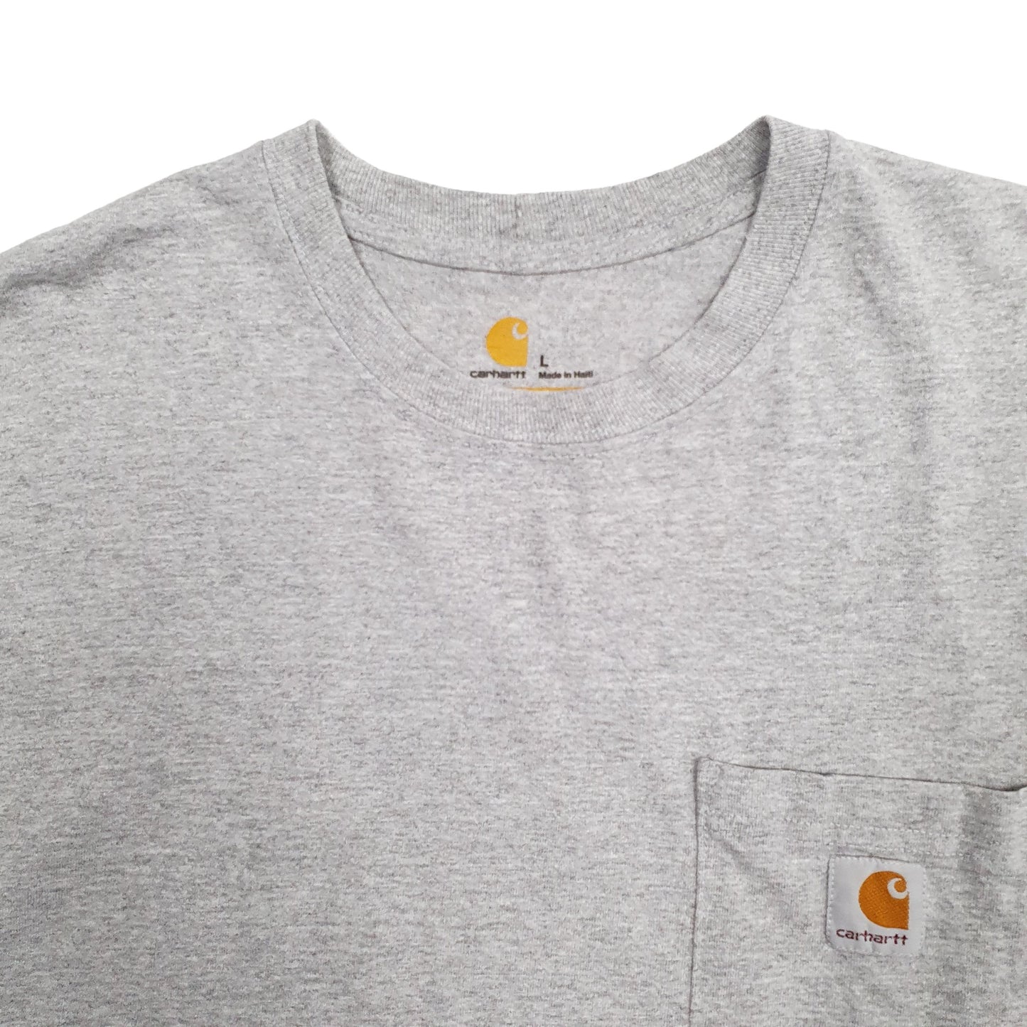 Mens Grey Carhartt  Short Sleeve T Shirt