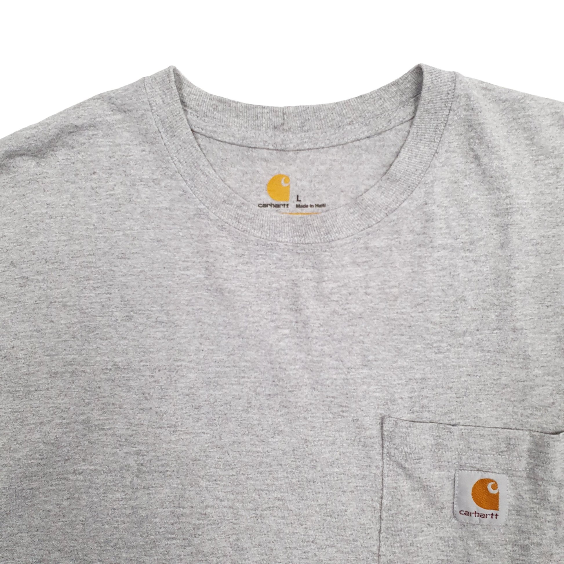 Mens Grey Carhartt  Short Sleeve T Shirt