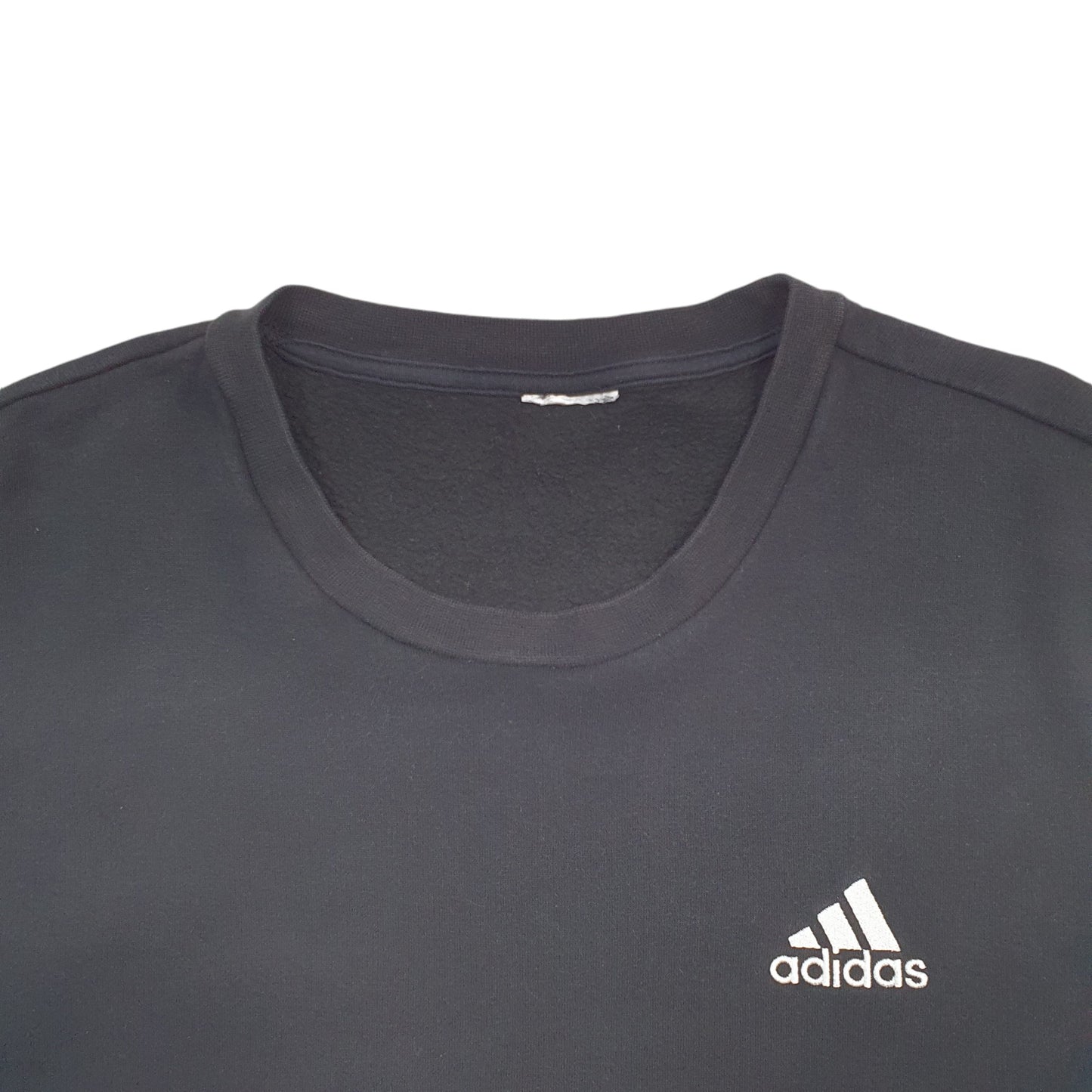 Mens Black Adidas  Crewneck Jumper
