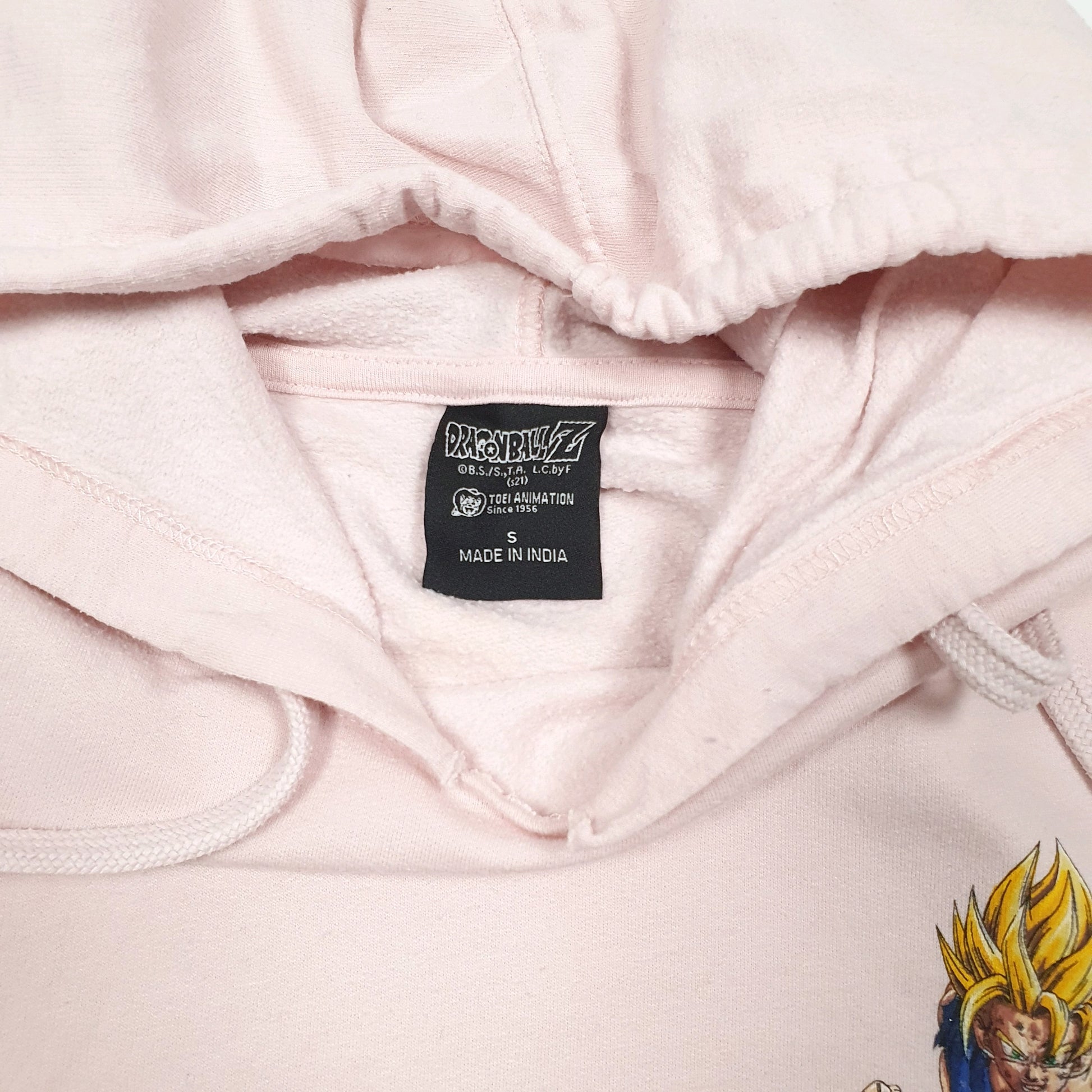 Mens Pink Dragonball Z Goku Super Saiyan Hoodie Jumper