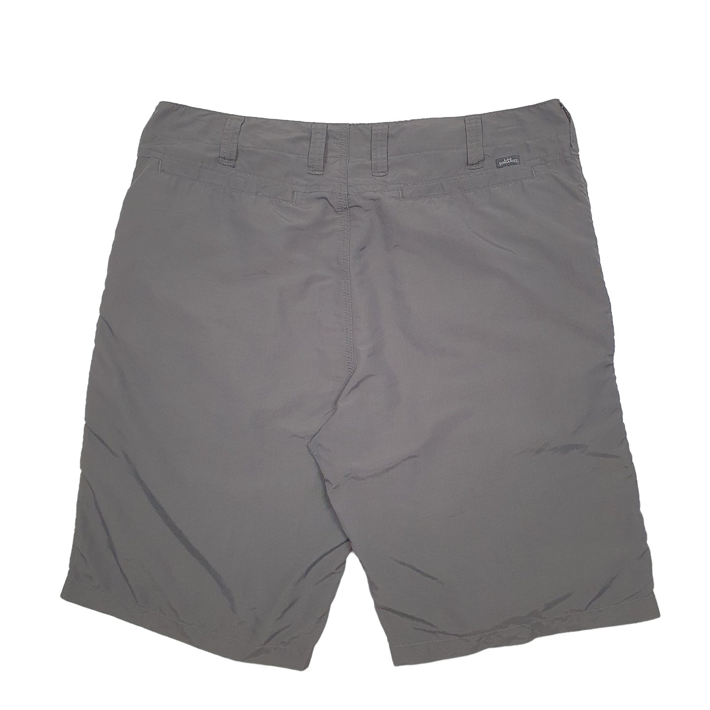 Mens Grey Lee Nylon Swim Trunks Shorts
