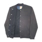 Mens Black Levis Varsity Jumper Cardigan Coat