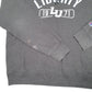 Mens Grey Champion Liberty University USA Spellout Quarter Zip Jumper