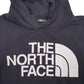 Mens Black The North Face Spellout Hoodie Jumper