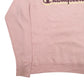 Womens Pink Champion Spellout Crewneck Jumper