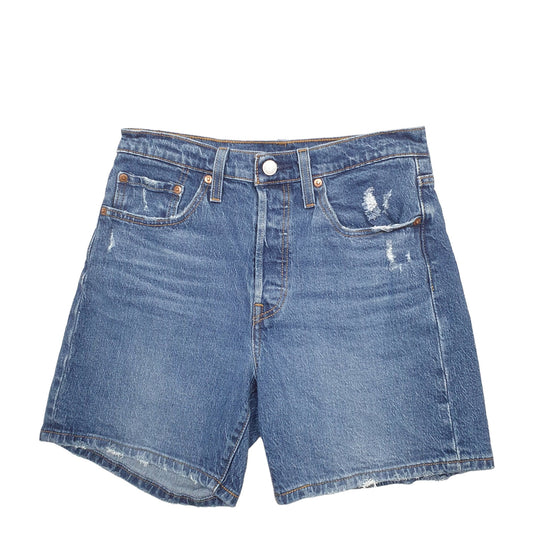 Womens Blue Levis 501 Denim Jorts Denim Shorts