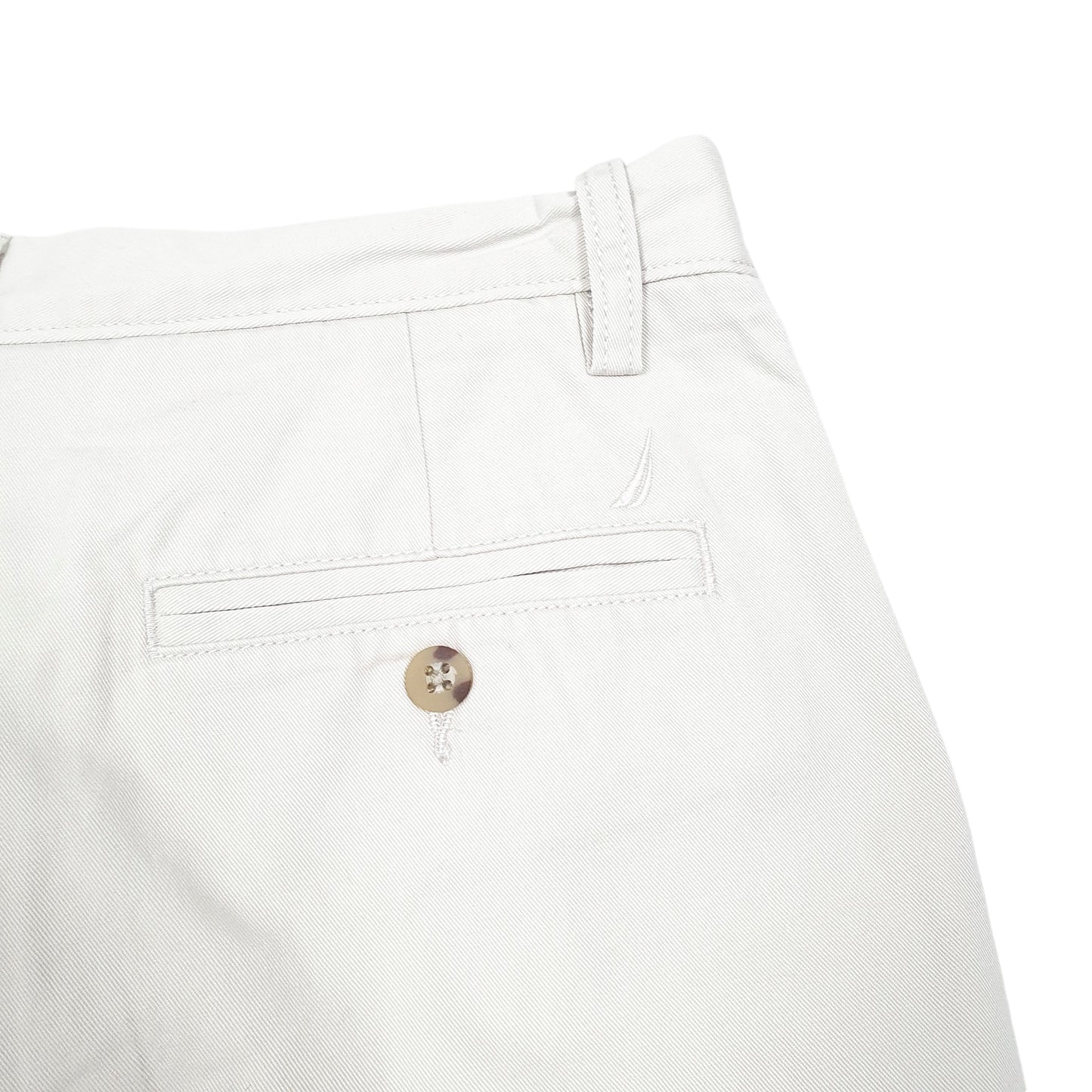 Mens Beige Nautica  Chino Shorts