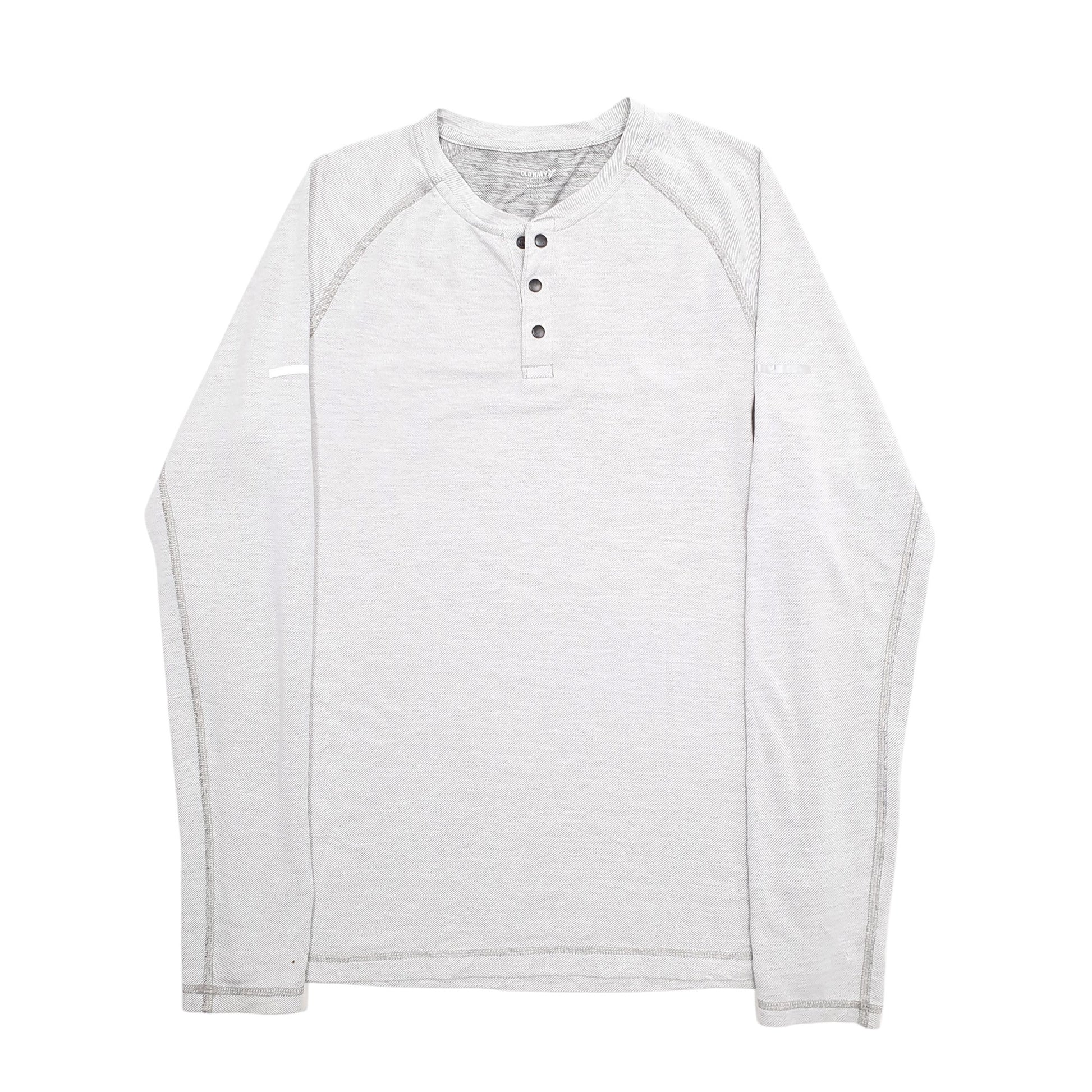 Mens Grey Old navy Active Long Sleeve T Shirt