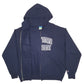 Mens Navy Champion George Town University Spellout Full Zip Jumper