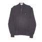Mens Black Tommy Hilfiger  Quarter Zip Jumper