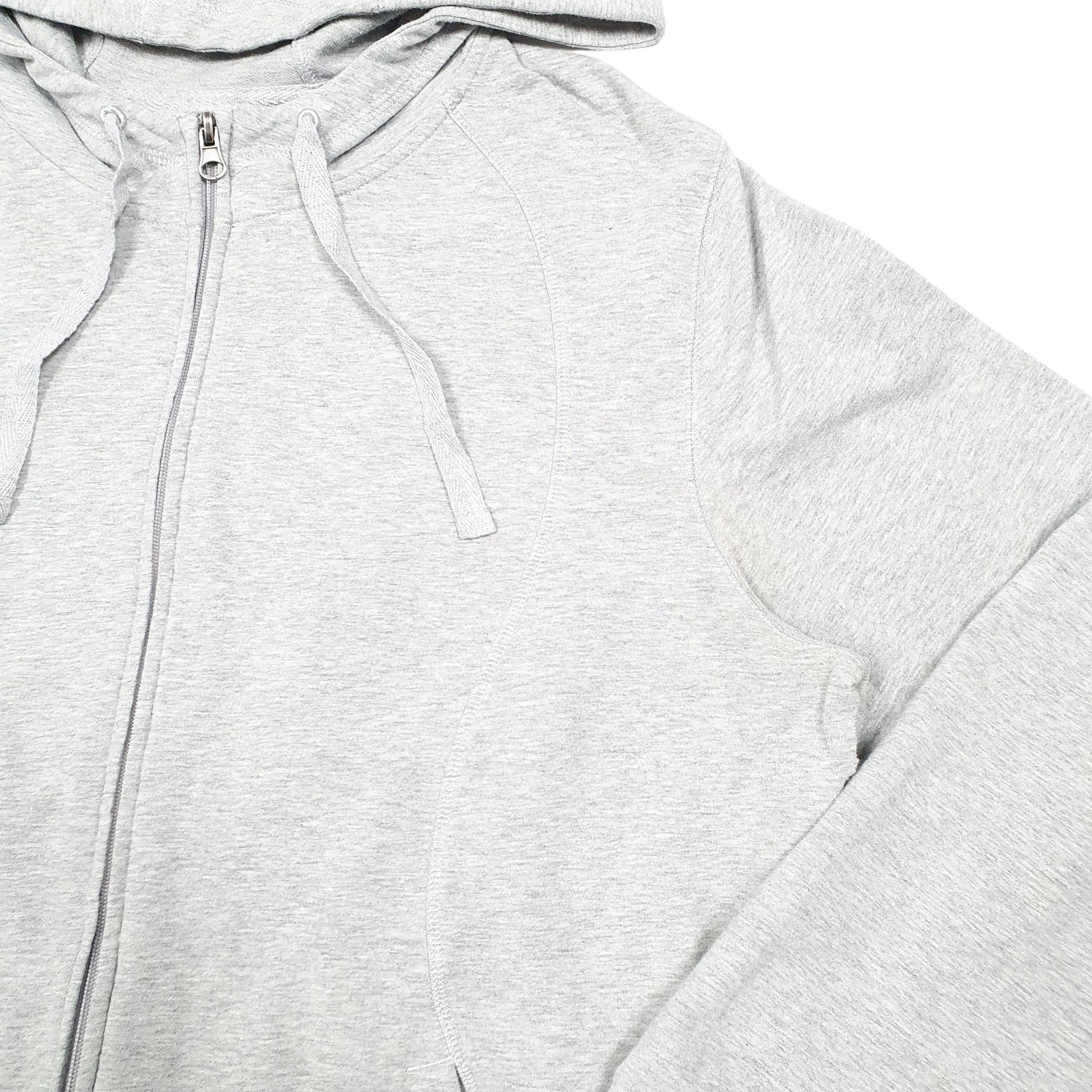 Womens Grey Champion Hoodie Full Zip Jumper