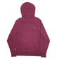 Mens Burgundy Champion Spellout Hoodie Jumper