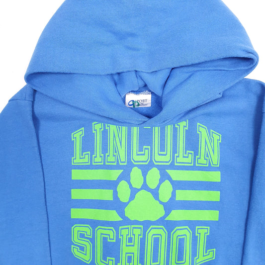 Womens Blue Port & Company Lincoln USA Hoodie Jumper