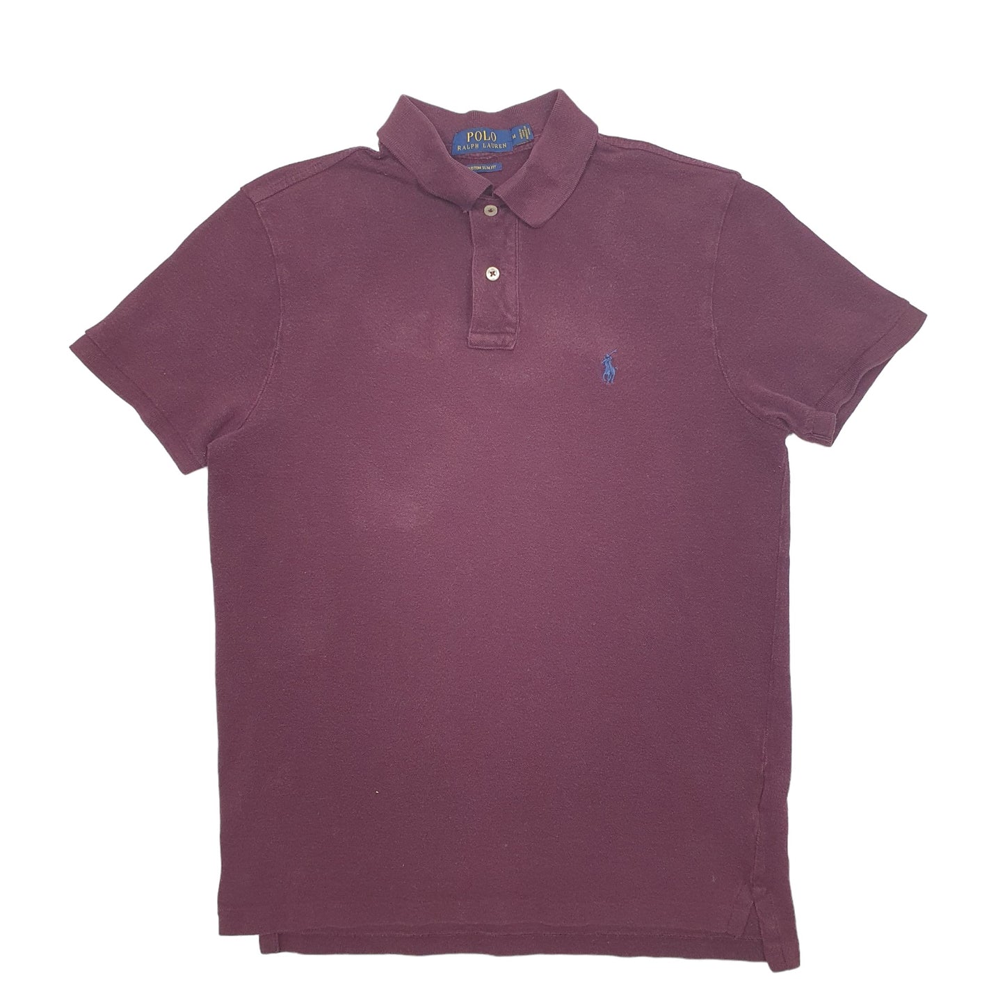 Mens Burgandy Polo Ralph Lauren  Short Sleeve Polo Shirt