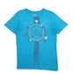 Mens Blue Kappa  Short Sleeve T Shirt