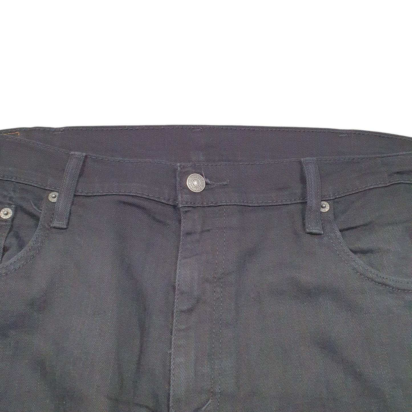 Mens Black Levis  569 JeansW38 L29