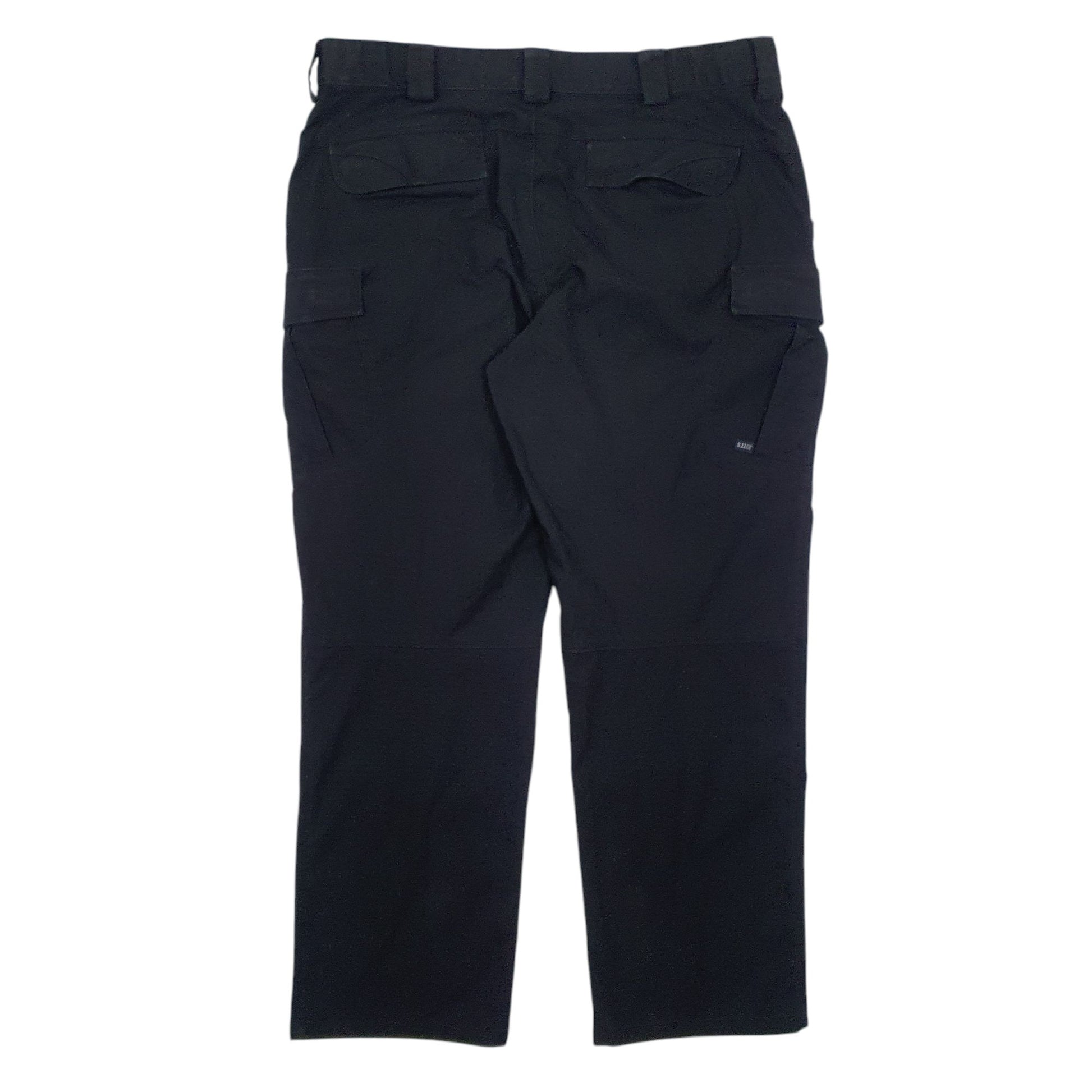Mens Black 5.11 Tactical Workwear Cargo Trousers