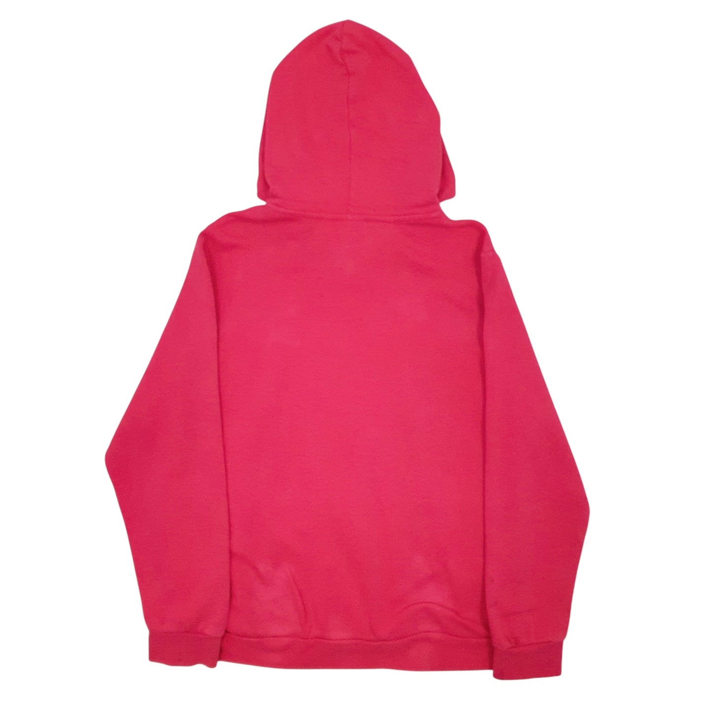 Womens Pink Adidas Spellout Hoodie Jumper