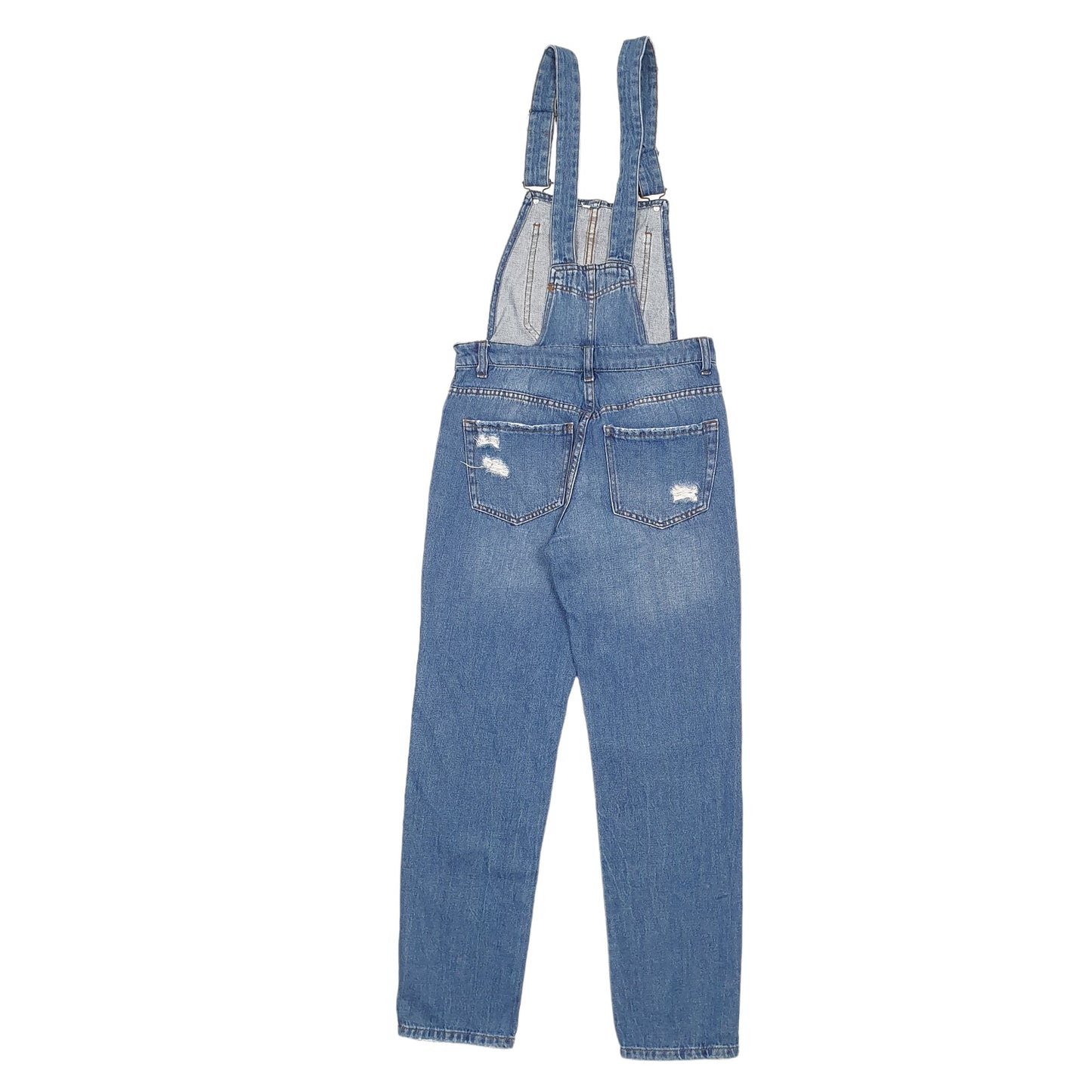 Mens Blue Bershka  Dungaree Trousers