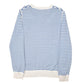 Mens Blue Nautica Knit Striped Sweater Crewneck Jumper