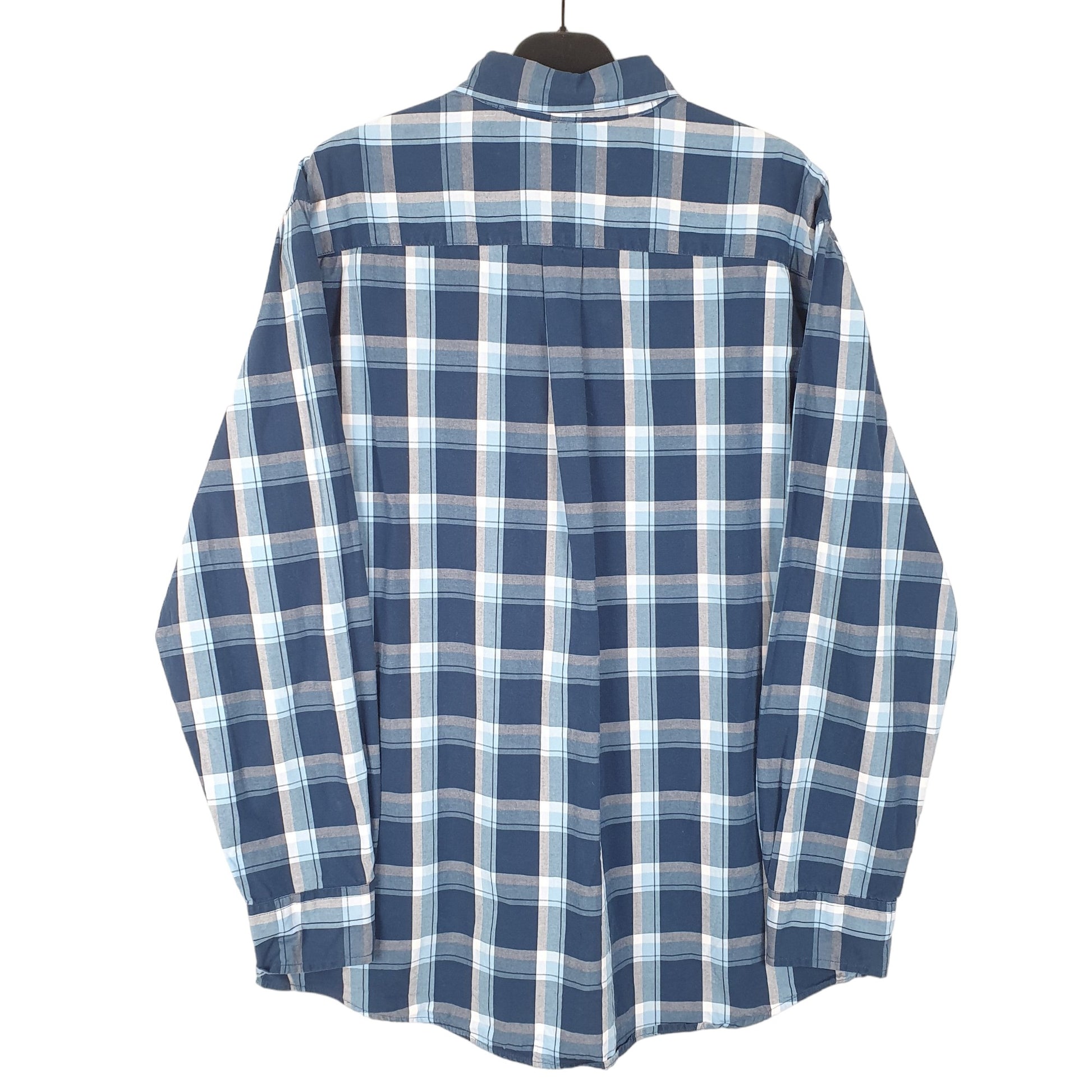 Mens Navy Chaps  Long Sleeve Shirt