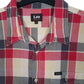 Mens Red Lee  Short Sleeve Shirt